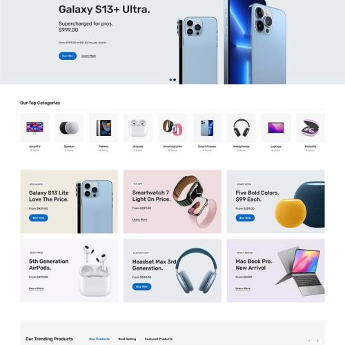 E-commerce Website Development
